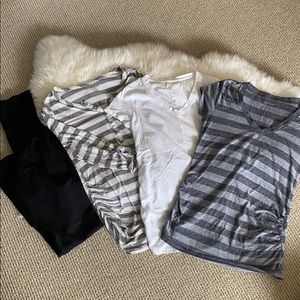 Maternity Bundle - 3 Tops + Leggings